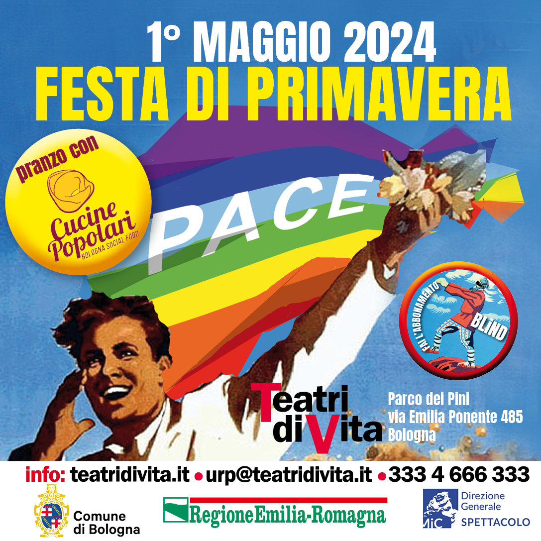 Festa di Primavera Teatri di Vita - locandina